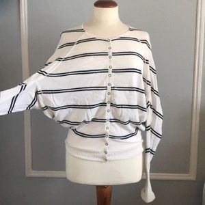 Free People Striped Sweater